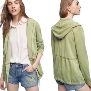Anthropologie postmark hoodie cardigan